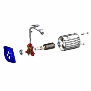 AC Motor-Vue éclatée